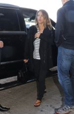 JESSICA ALBA at LAX Airport in Los Angeles 0203