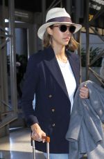 JESSICA ALBA Departing on a Flight at LAX Airport 2003