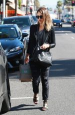 JESSICA ALBA leaves Kreation Juice in Beverly Hills