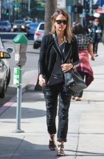 JESSICA ALBA leaves Kreation Juice in Beverly Hills
