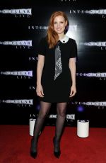 JESSICA CHASTAIN at Interstellar Live in London