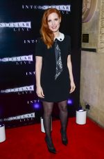 JESSICA CHASTAIN at Interstellar Live in London