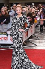 JESSICA CHASTAIN at Jameson Empire Awards 2015 in London