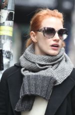 JESSICA CHASTAIN Out and About in New York 2103