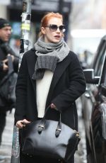 JESSICA CHASTAIN Out and About in New York 2103