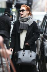 JESSICA CHASTAIN Out and About in New York 2103