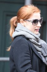 JESSICA CHASTAIN Out and About in New York 2103