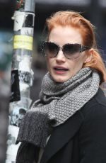 JESSICA CHASTAIN Out and About in New York 2103