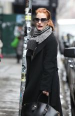 JESSICA CHASTAIN Out and About in New York 2103