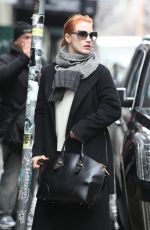 JESSICA CHASTAIN Out and About in New York 2103
