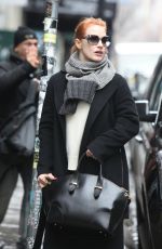 JESSICA CHASTAIN Out and About in New York 2103