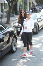 JESSICA LOWNDES in Leggings Out and About in Los Angeles 1903