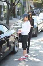 JESSICA LOWNDES in Leggings Out and About in Los Angeles 1903