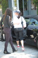 JESSICA LOWNDES in Leggings Out and About in Los Angeles 1903