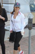 JESSICA LOWNDES in Leggings Out and About in Los Angeles 1903