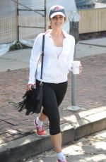 JESSICA LOWNDES in Leggings Out and About in Los Angeles 1903