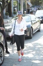 JESSICA LOWNDES in Leggings Out and About in Los Angeles 1903