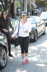JESSICA LOWNDES in Leggings Out and About in Los Angeles 1903