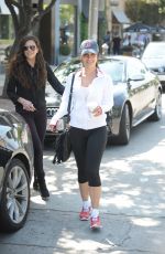 JESSICA LOWNDES in Leggings Out and About in Los Angeles 1903