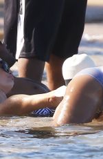 JESSUCA ALBA in Bikini at a Beach in Caribbean 2603