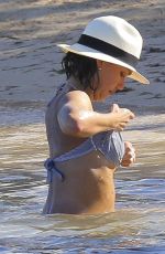 JESSUCA ALBA in Bikini at a Beach in Caribbean 2603