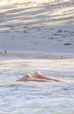 JESSUCA ALBA in Bikini at a Beach in Caribbean 2603