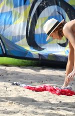 JESSUCA ALBA in Bikini at a Beach in Caribbean 2603