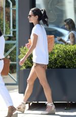 JORDANA BREWSTER in Shorts Out in Brentwood