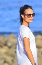 JORDANA BREWSTER on the Beach in Malibu