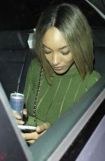 JOURDAN DUNN Arrives at Toy Room in London