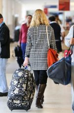 JULIA STILES Arrives at Los Angeles International Airport