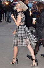 JULIANNE HOUGH Arrives at Good Morning America in New York