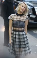 JULIANNE HOUGH Arrives at Good Morning America in New York