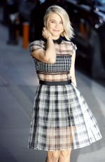 JULIANNE HOUGH Arrives at Good Morning America in New York