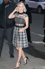 JULIANNE HOUGH Arrives at Good Morning America in New York
