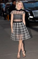 JULIANNE HOUGH Arrives at Good Morning America in New York