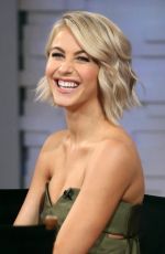 JULIANNE HOUGH at Good Morning America in New York