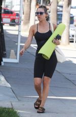 KALEY CUOCO in Leggings and Tank Top Leaves Yoga Class in Sherman Oaks 2303