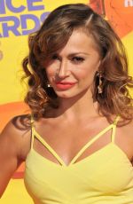 KARINA SMIRNOFF at 2015 Nickelodeon Kids Choice Awards in Inglewood
