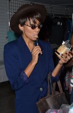 KAT GRAHAM at Celebrity Black Card Gifting Suite in West Hollywood