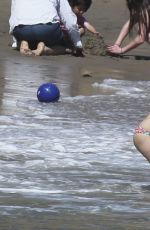 KATE HUDSON in Bikini at a Beach in Malibu 1403