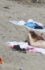 KATE HUDSON in Bikini at a Beach in Malibu 1403
