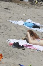 KATE HUDSON in Bikini at a Beach in Malibu 1403