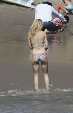 KATE HUDSON in Bikini at a Beach in Malibu 1403