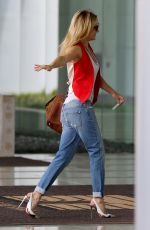 KATE HUDSON in Jeans Out in Century City