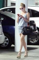 KATE HUDSON in Shorts Leaves a Medical Building in Beverly Hills