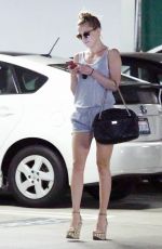 KATE HUDSON in Shorts Leaves a Medical Building in Beverly Hills