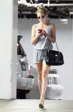 KATE HUDSON in Shorts Leaves a Medical Building in Beverly Hills