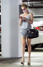 KATE HUDSON in Shorts Leaves a Medical Building in Beverly Hills