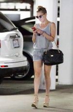 KATE HUDSON in Shorts Leaves a Medical Building in Beverly Hills